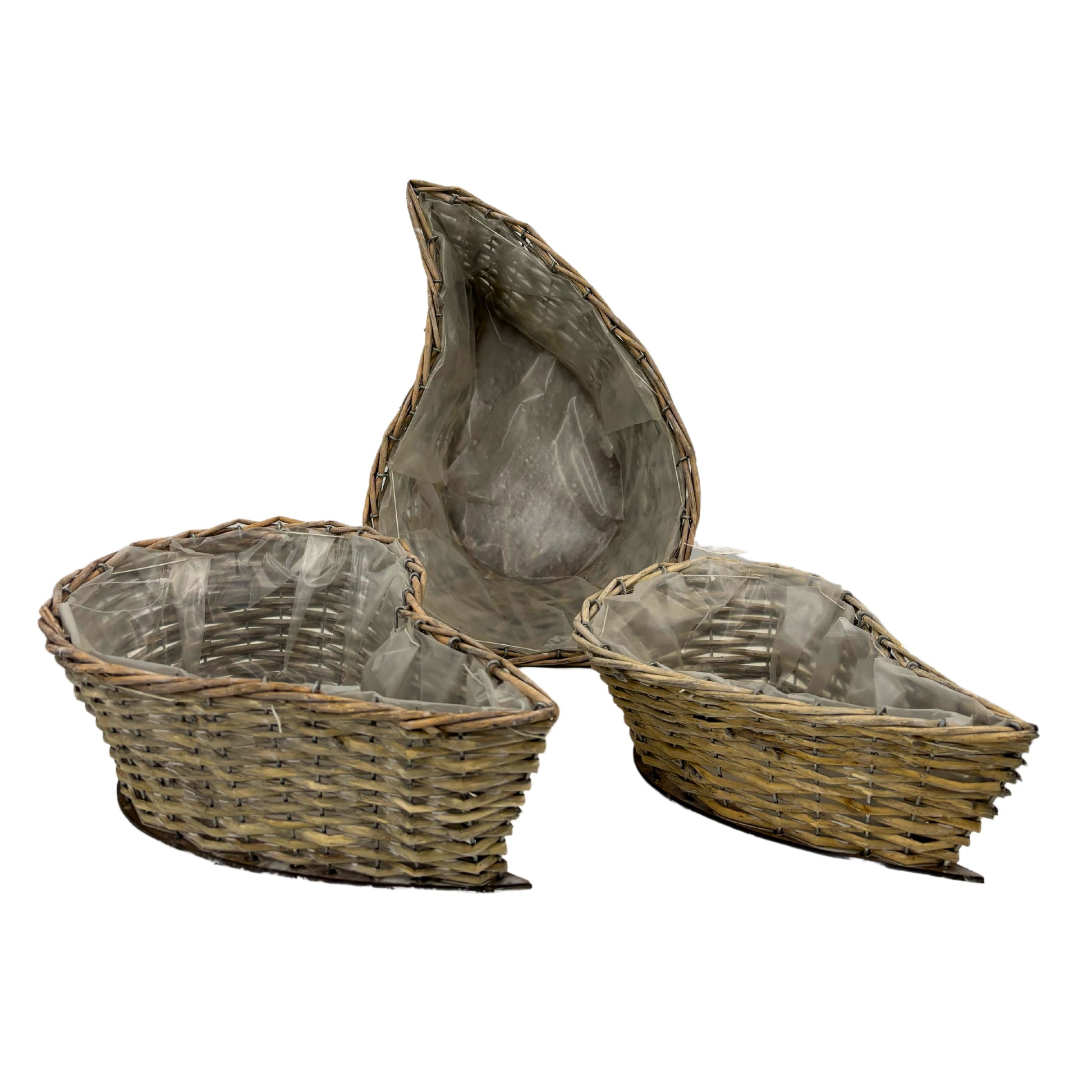Coupes Vannerie Grise Haricot Courbé