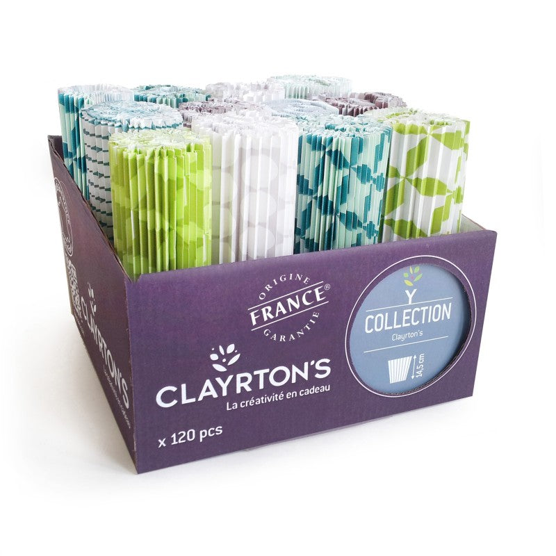 Box de manchette bleu