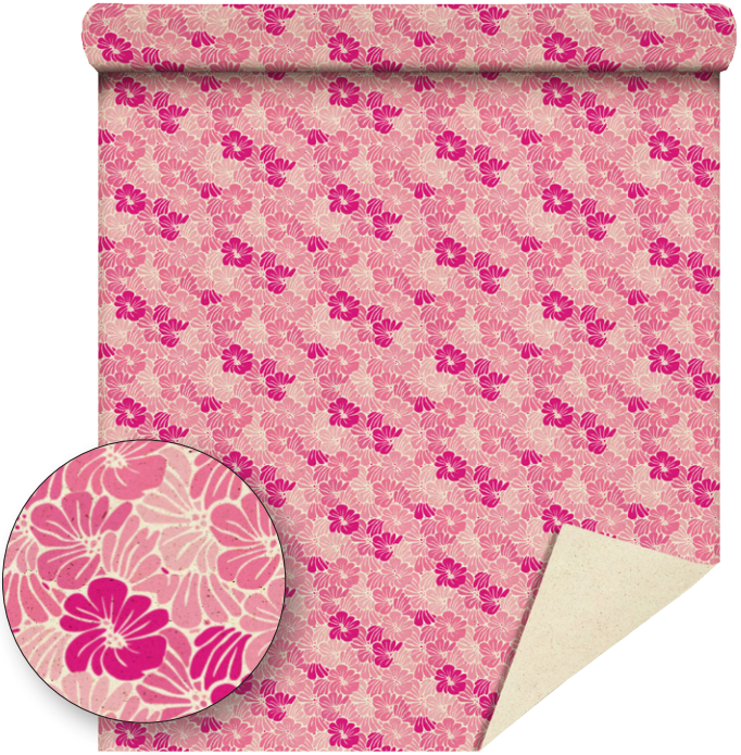 Rouleau Papier Grass Paper - Rose