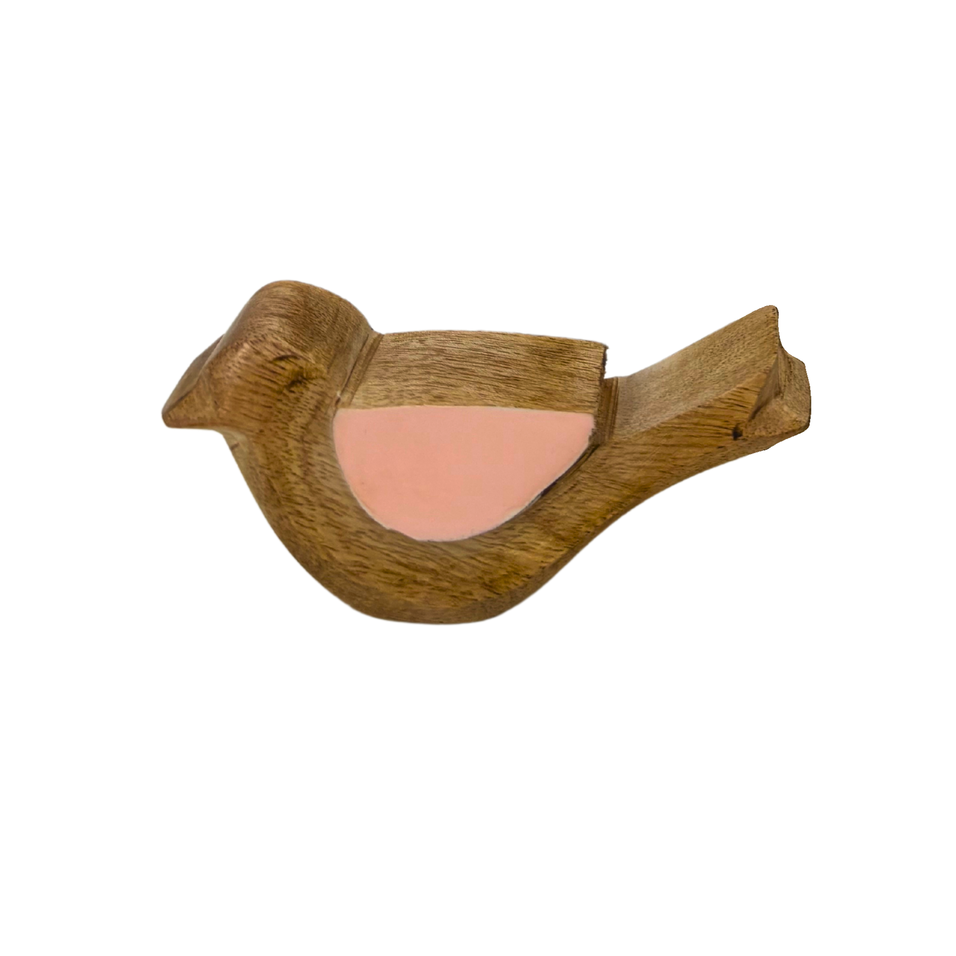Oiseaux en Bois Rose