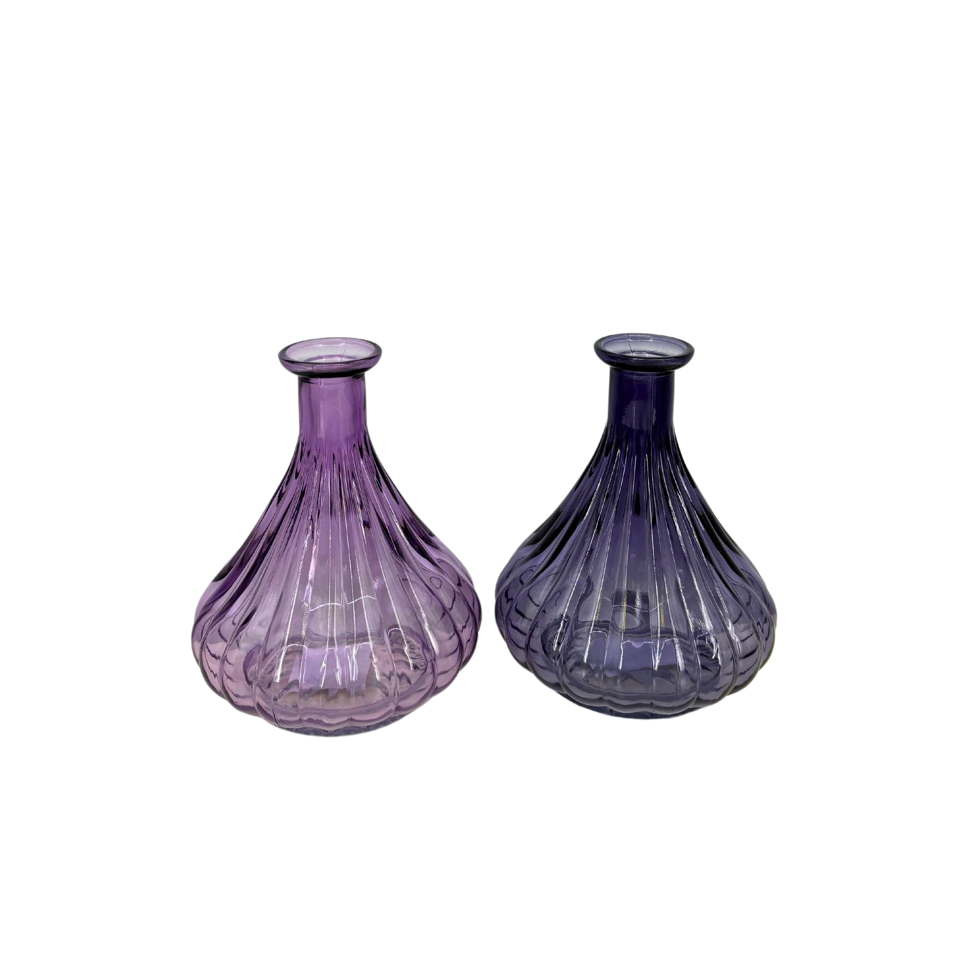 Vase en Verre Violet