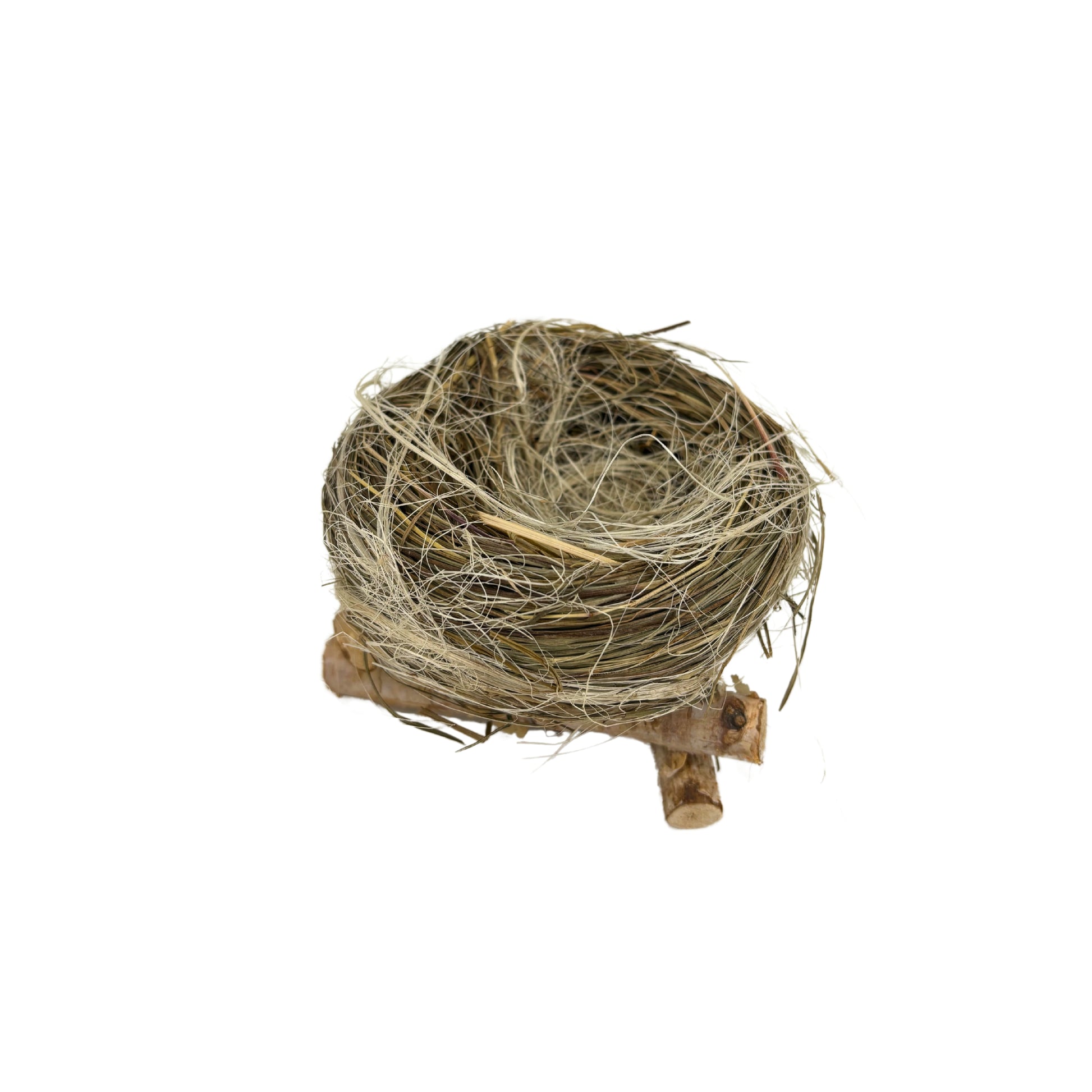 Nid en Paille Support en Bois
