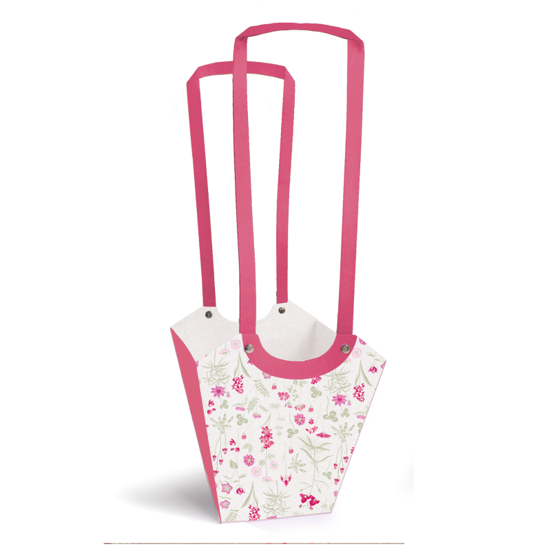 Sac Aqua Ysée en carton avec longues poignées plates papiers