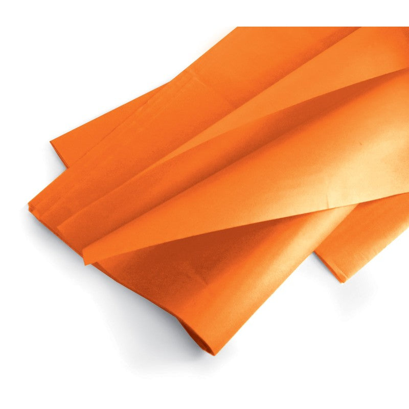 Rame de papier de soie mousseline - orange