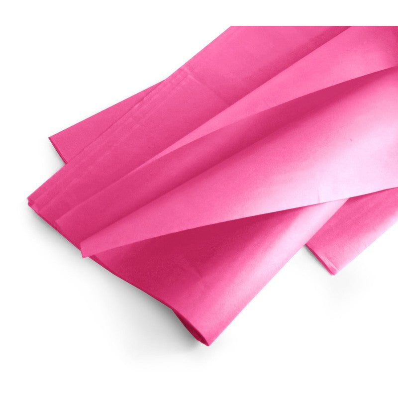 Rame de papier de soie mousseline - fuchsia