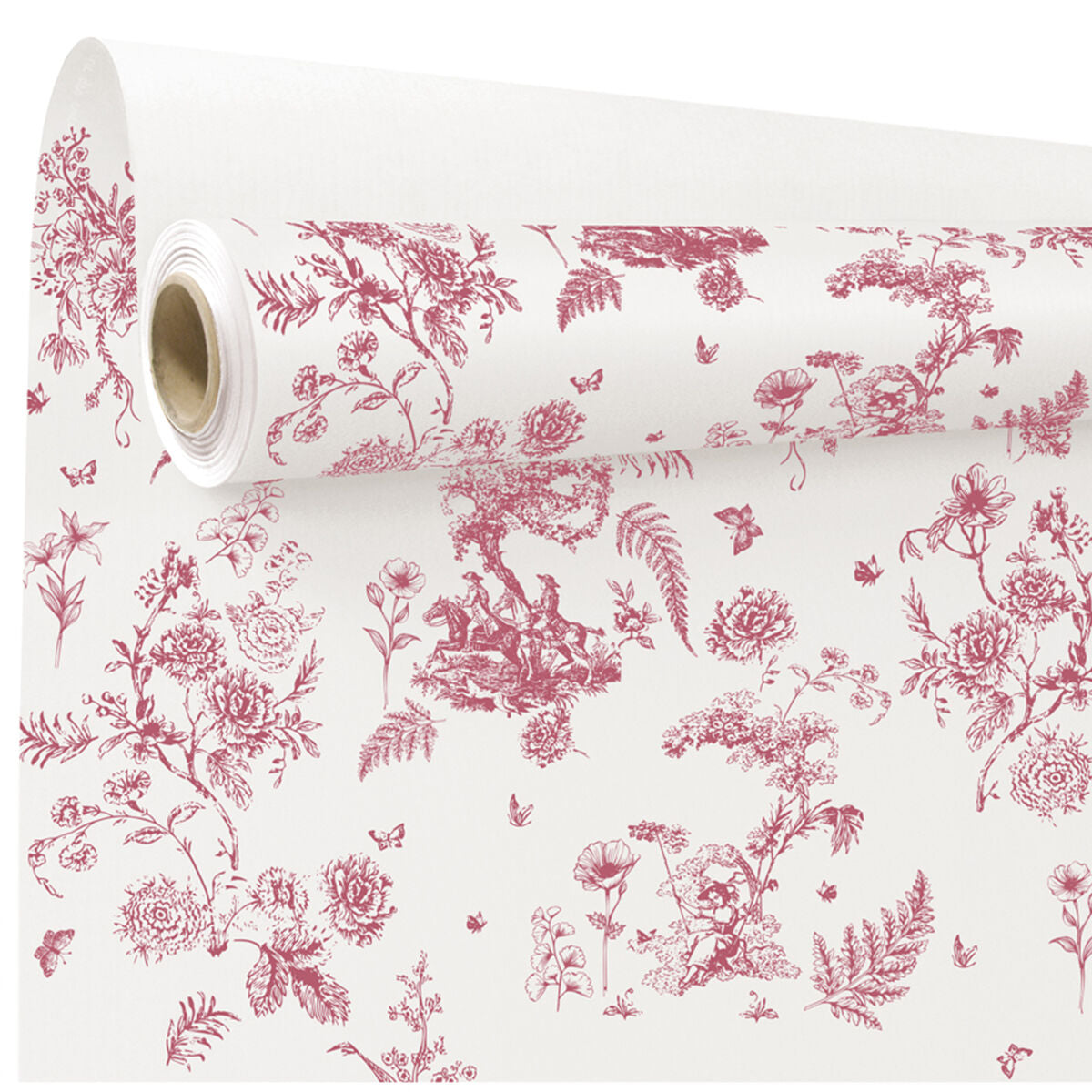 Rouleau Papier Kraft Toile de Jouy