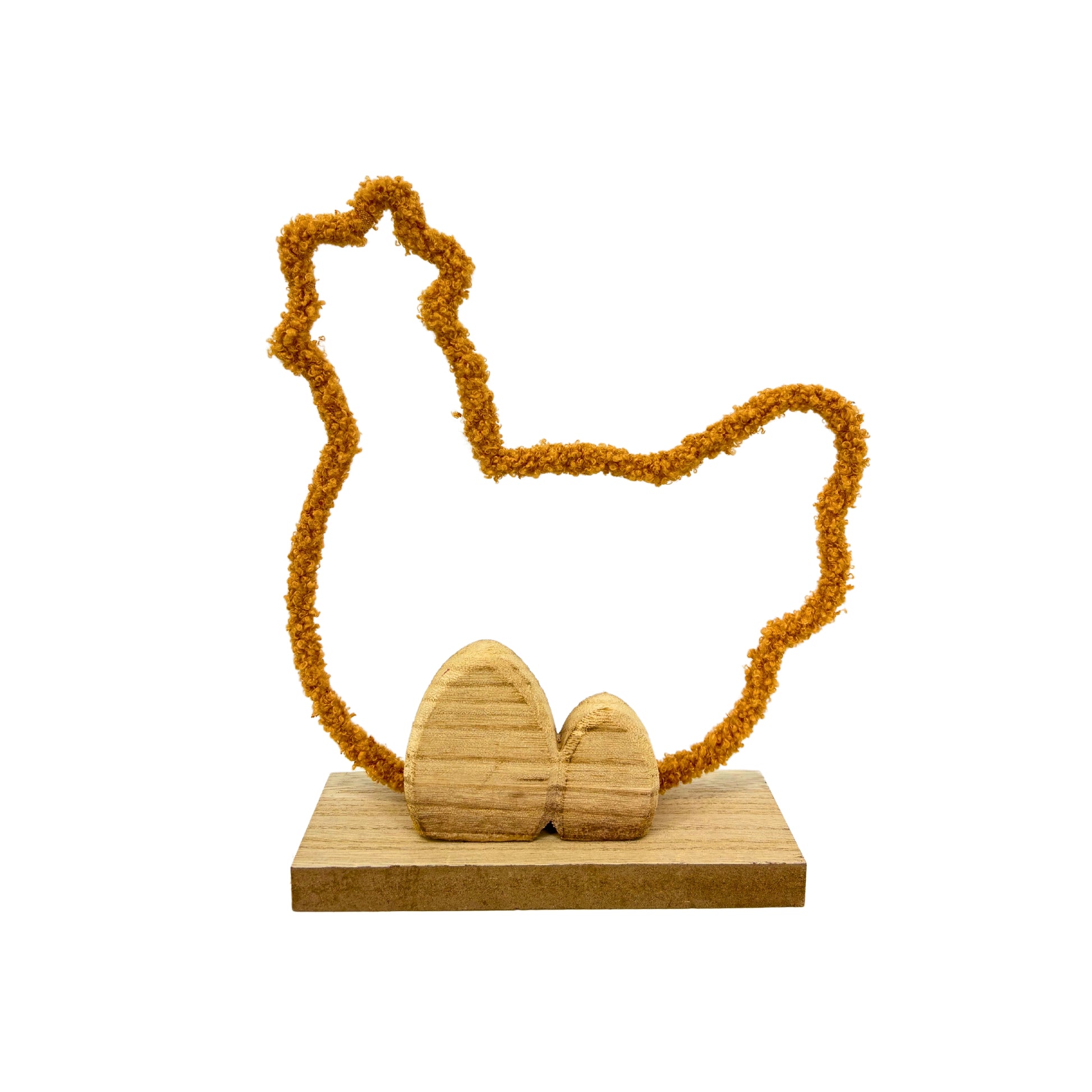 Poule en Corde + Œuf