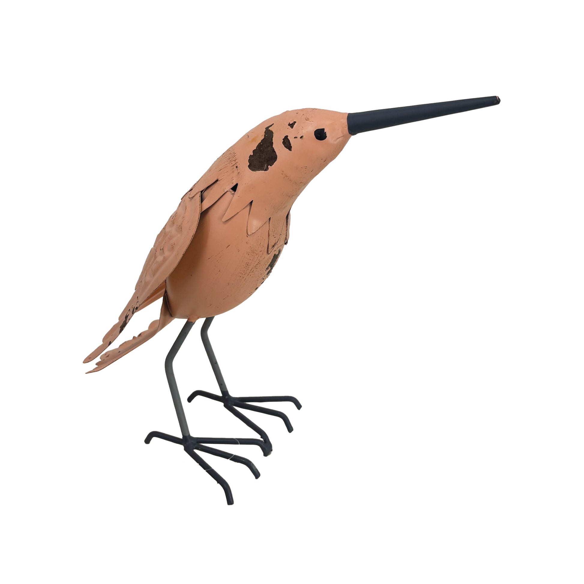 Oiseau en Fer Saumon