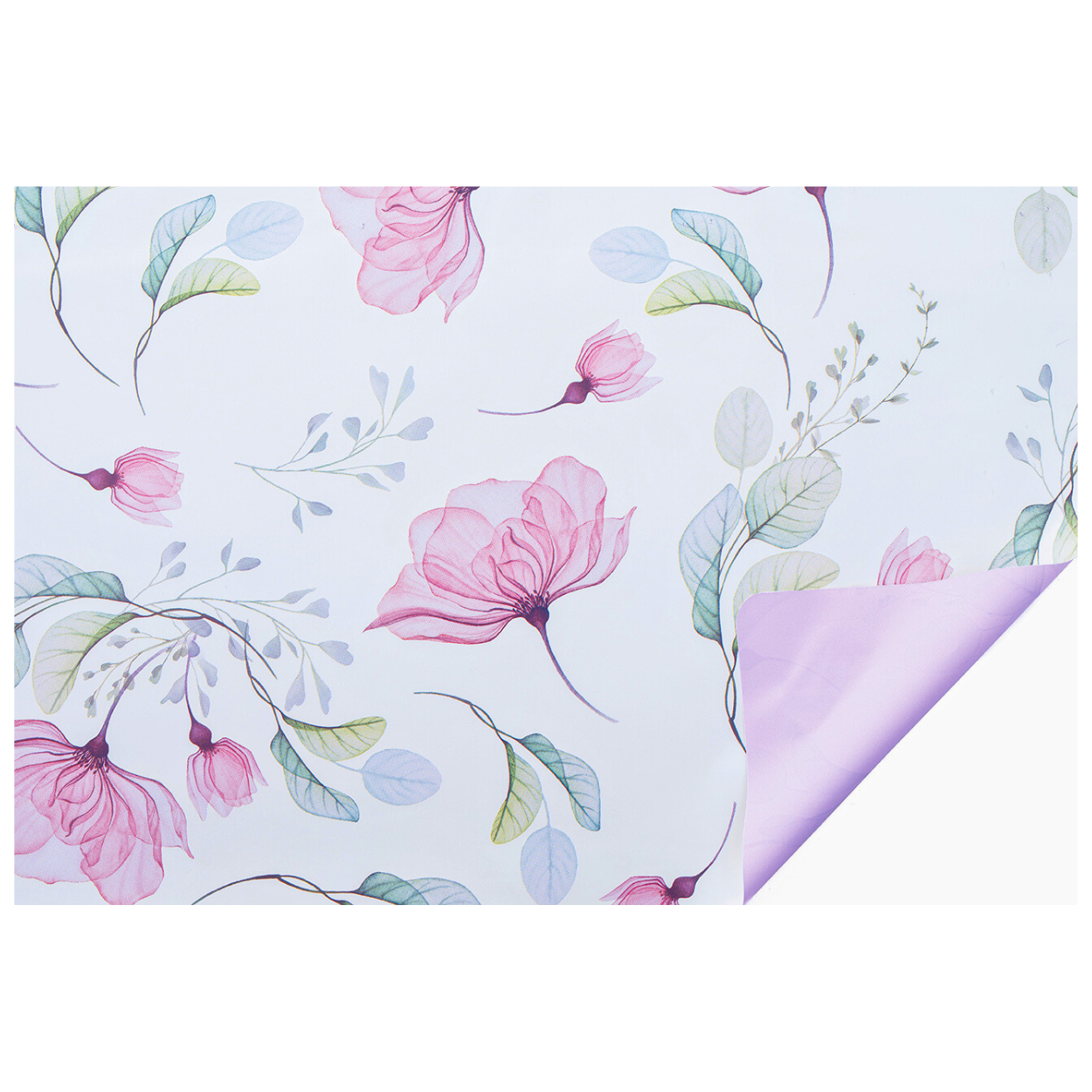 Rouleau Perle Anémone - Blanc et Rose