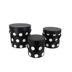 Boîtes Chapeaux Noires – Élégance et Raffinement