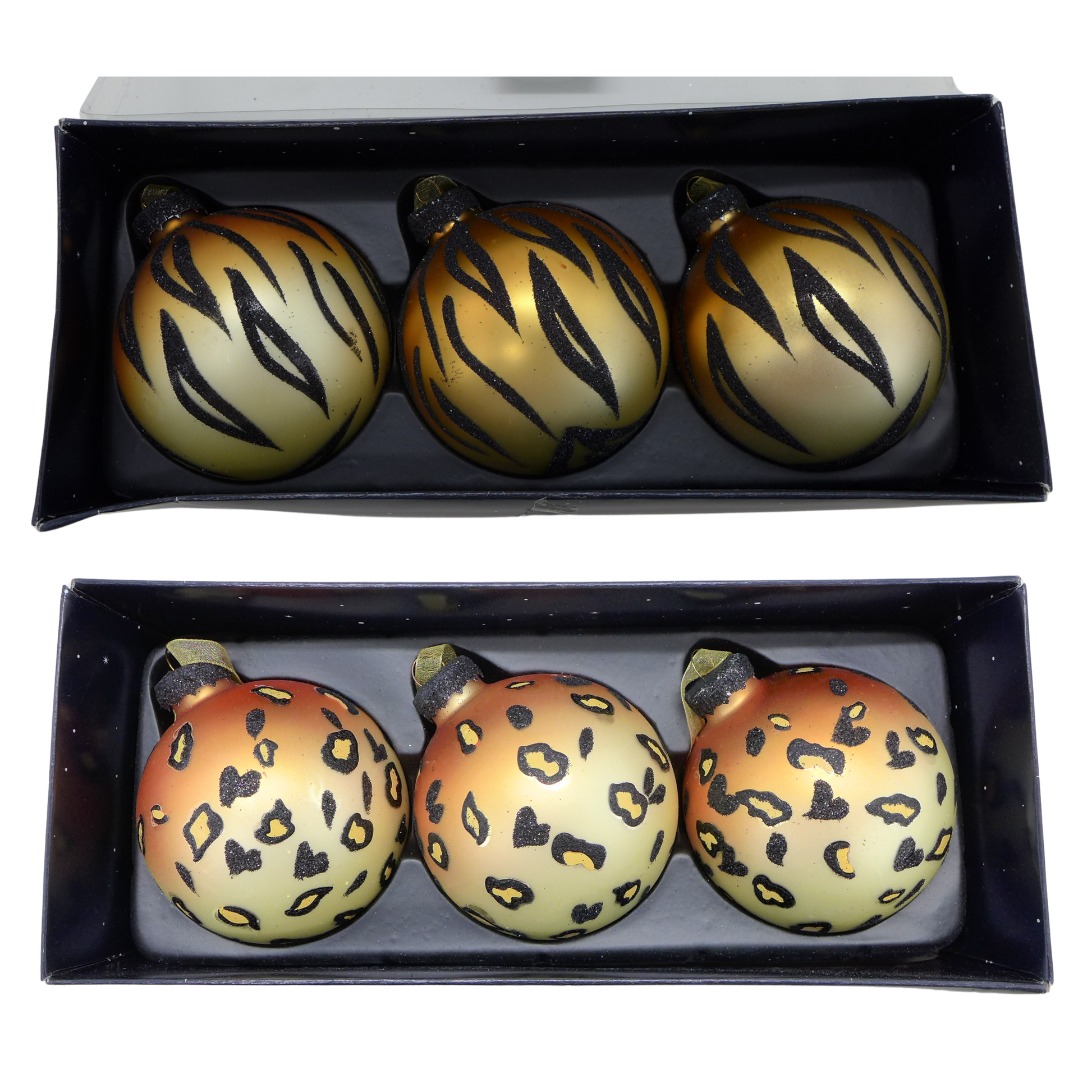 Boules Félin Dorées