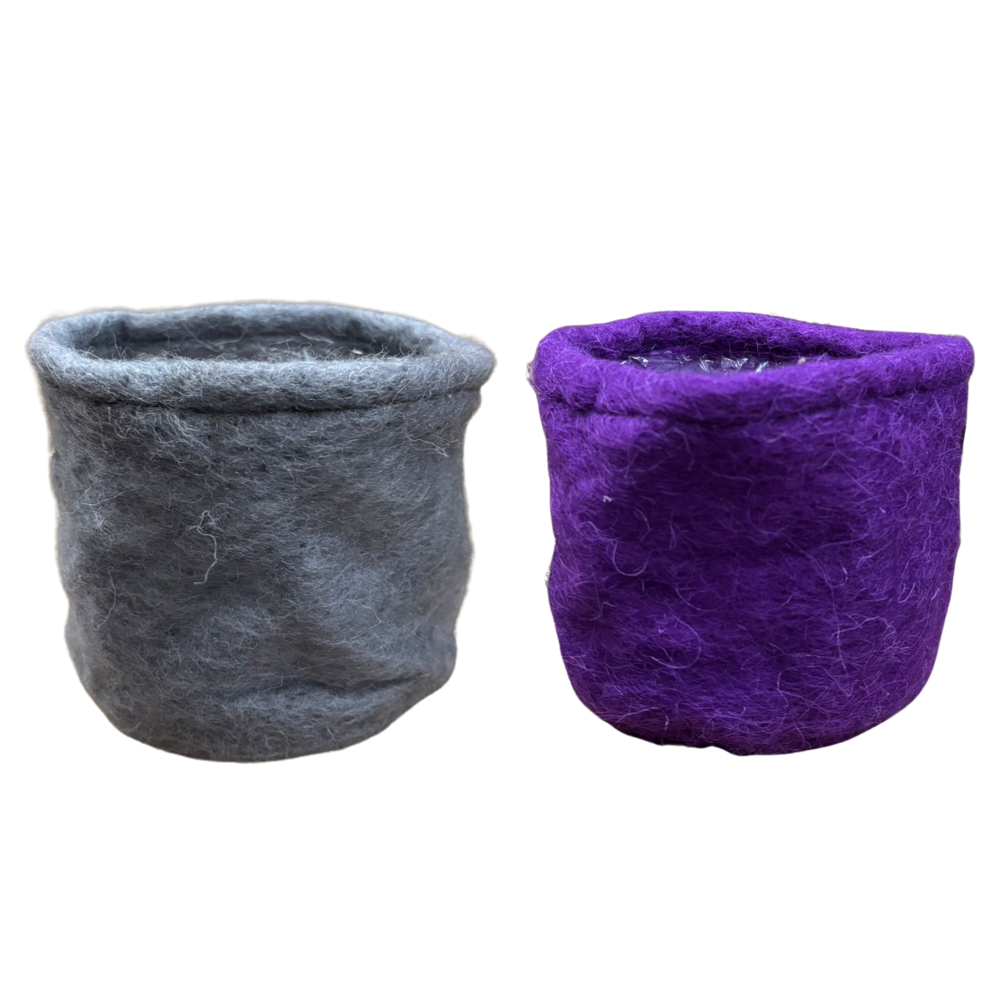 Cache-pots en Feutrine