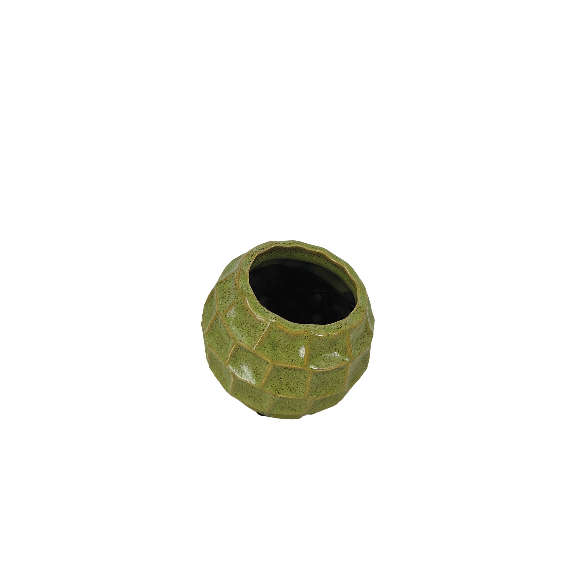 Cache-pots Boule Céramique Vert