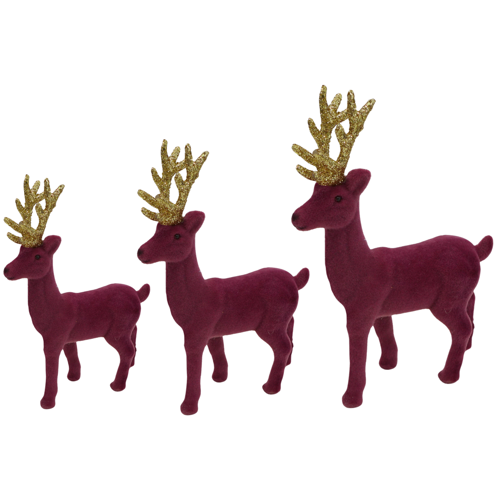 Cerfs Velours Bordeaux