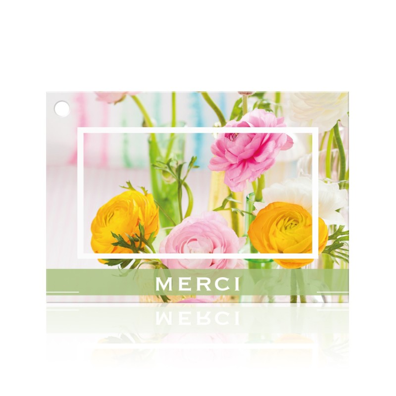 Carte "Merci"
