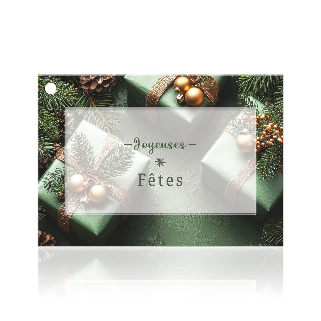 Carte "Joyeuses fêtes"