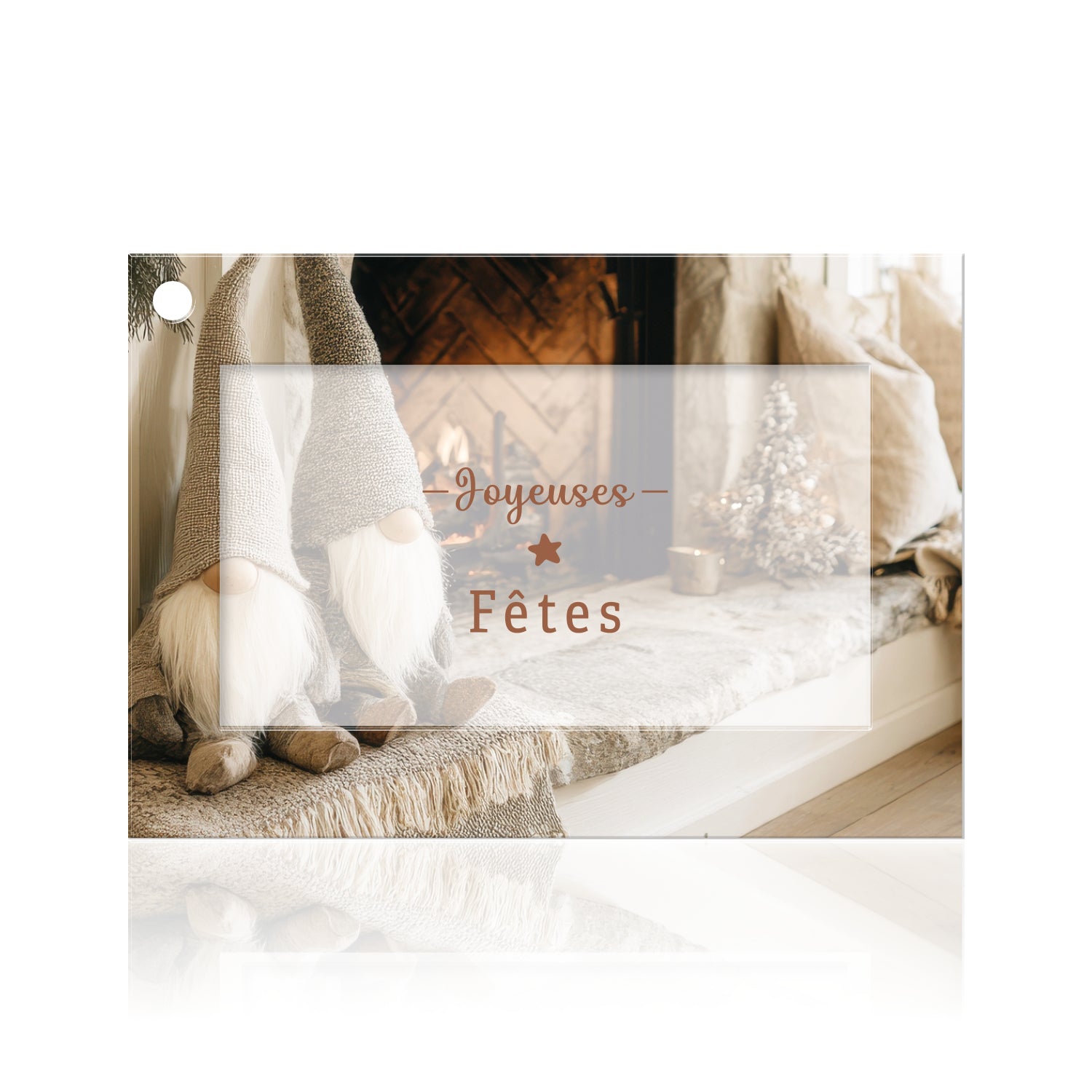 Carte "Joyeuses fêtes"