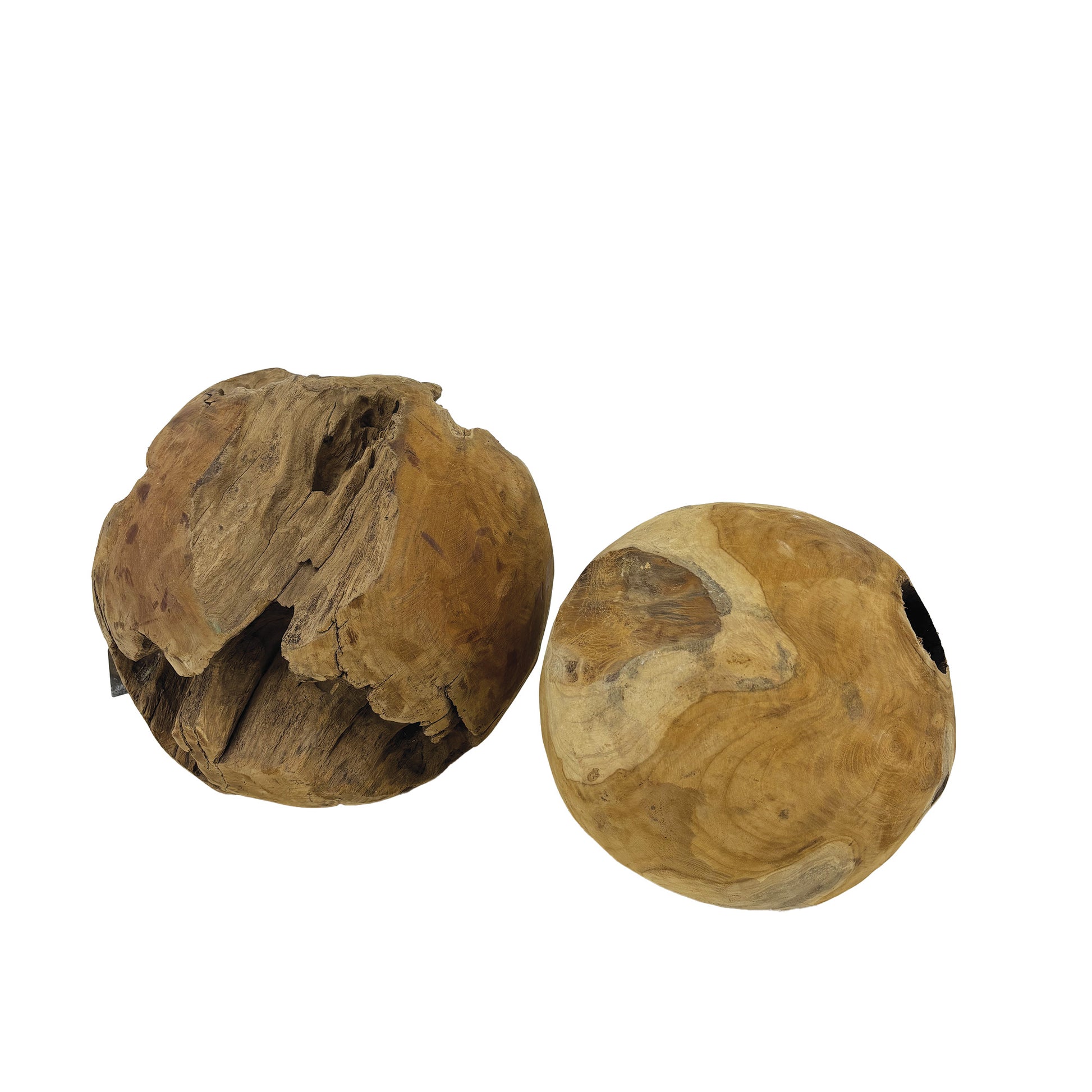 Boule de Décoration en Bois