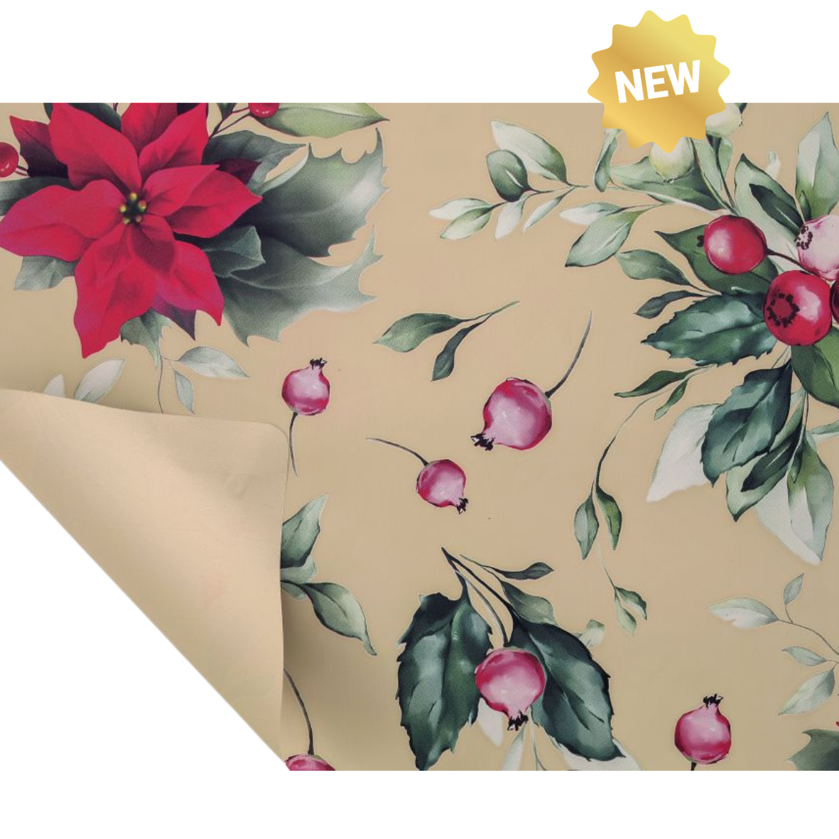 Rouleau perlé XMAS FLOWER