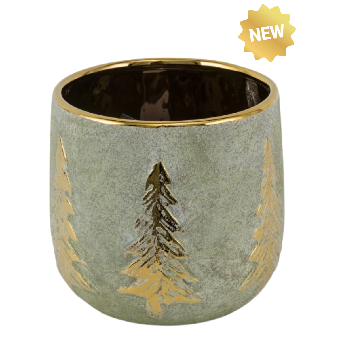 Pot céramique Sapin