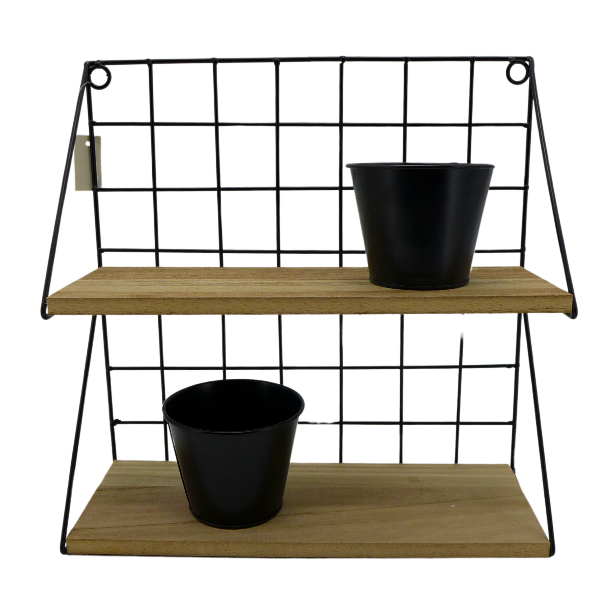 Mini Étagère + 2 pots