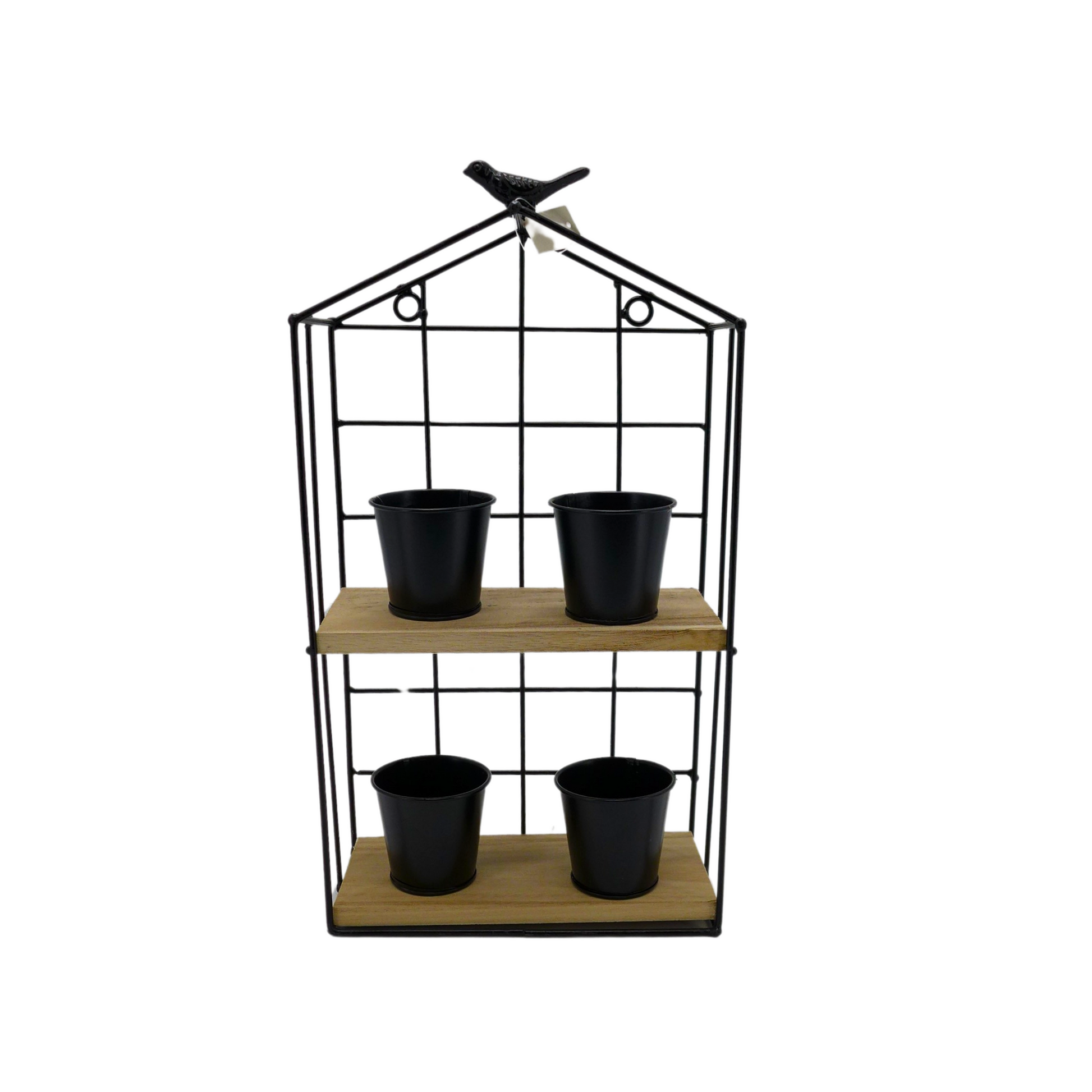 Mini Étagère + 4 pots