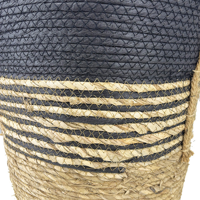 Cache-pot en corde