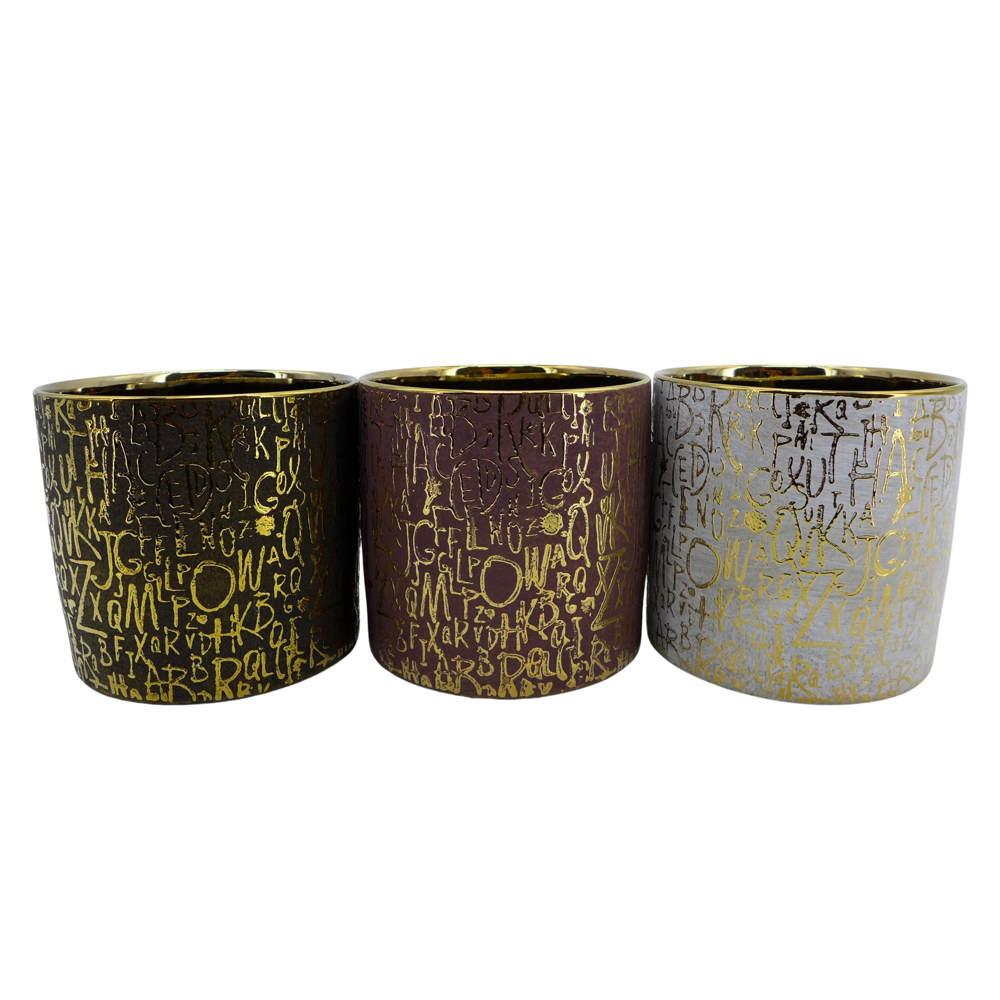Cache-Pot Lettre Or
