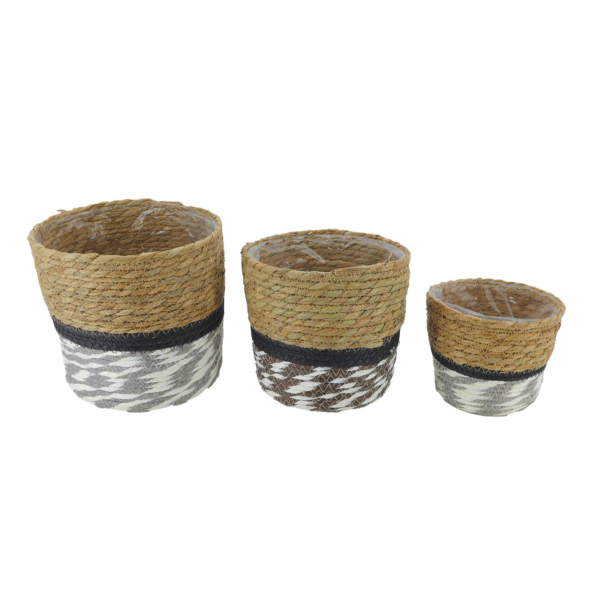 Cache-pot en corde