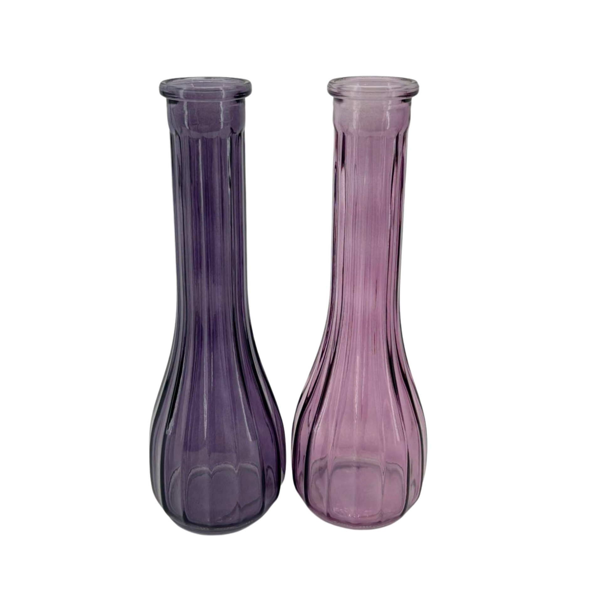 Vase soliflore violet