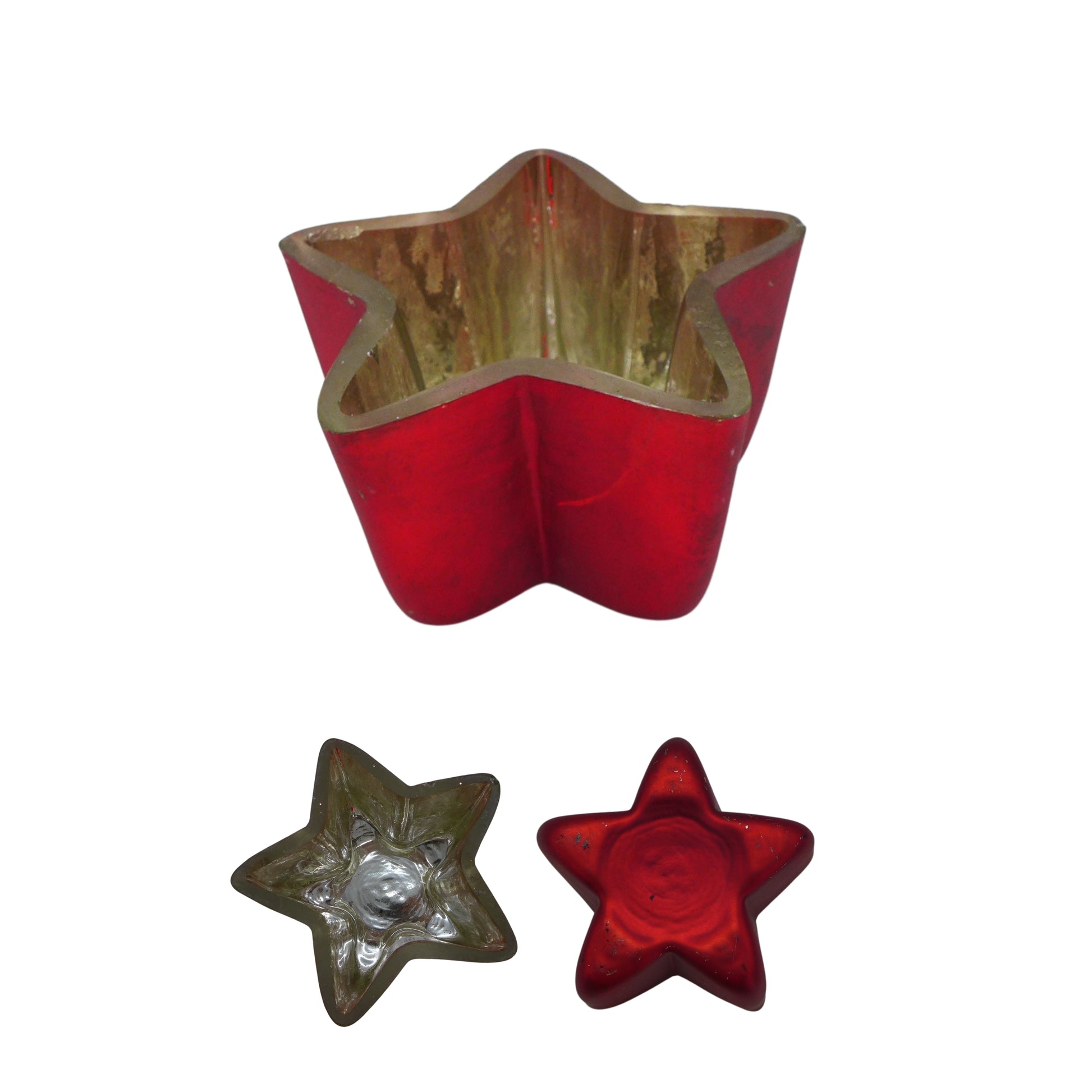 Étoile Verre Rouge