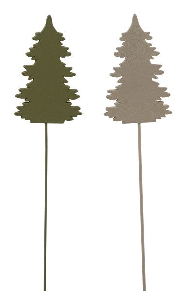 Piques décoratives sapins