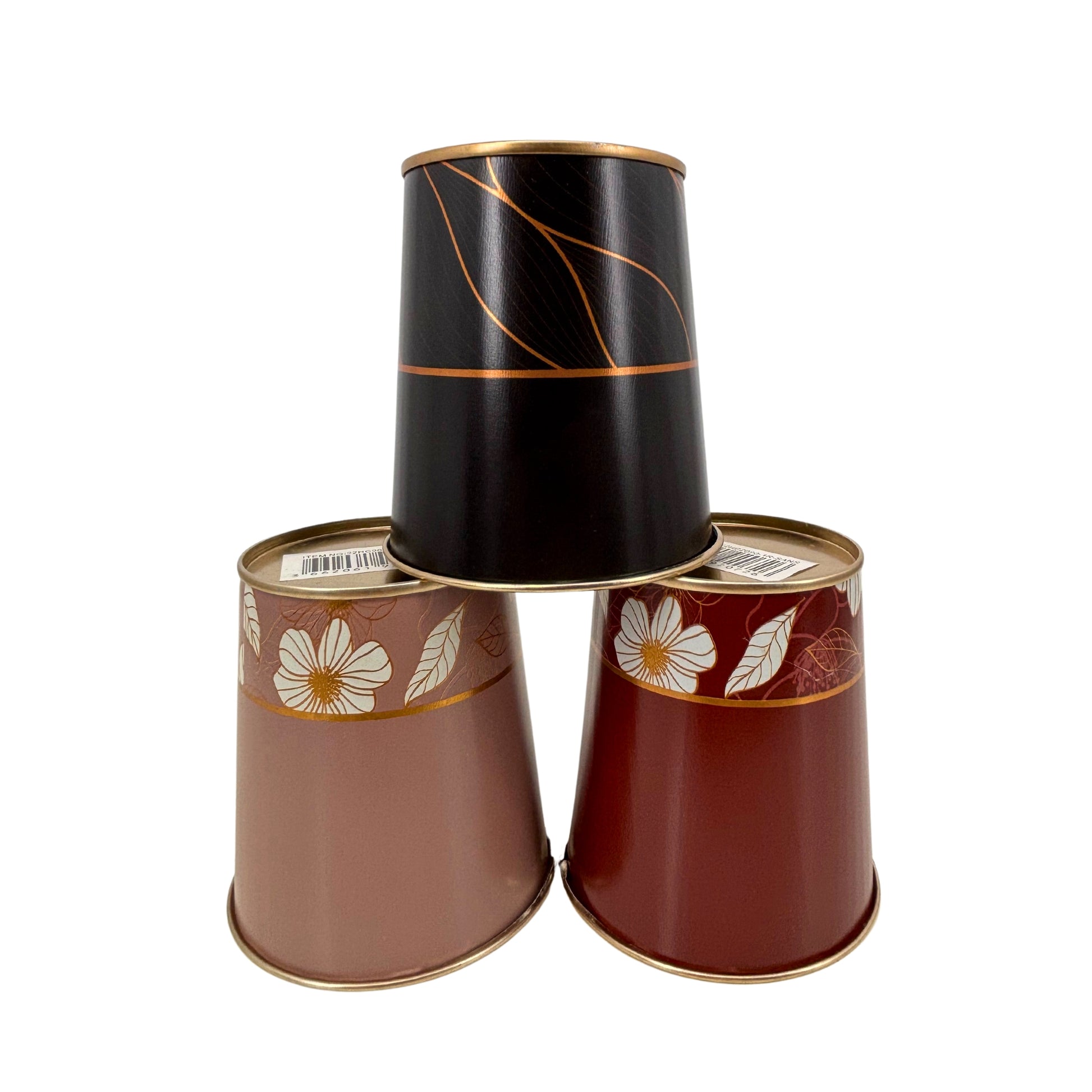 Cache-pots en Zinc Emma