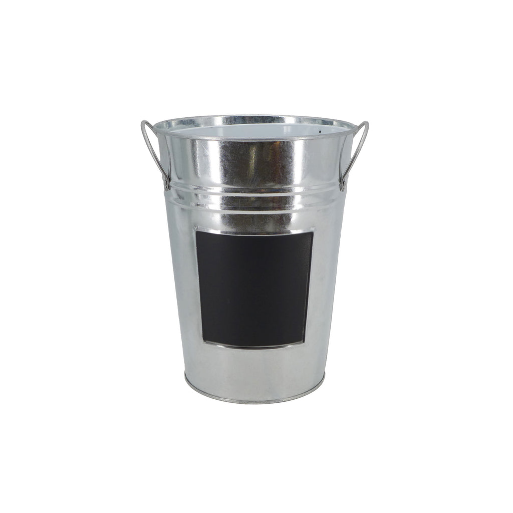 Vase zinc et ardoise