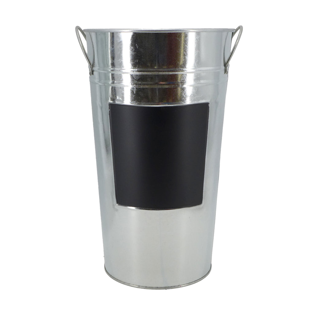 Vase zinc et ardoise