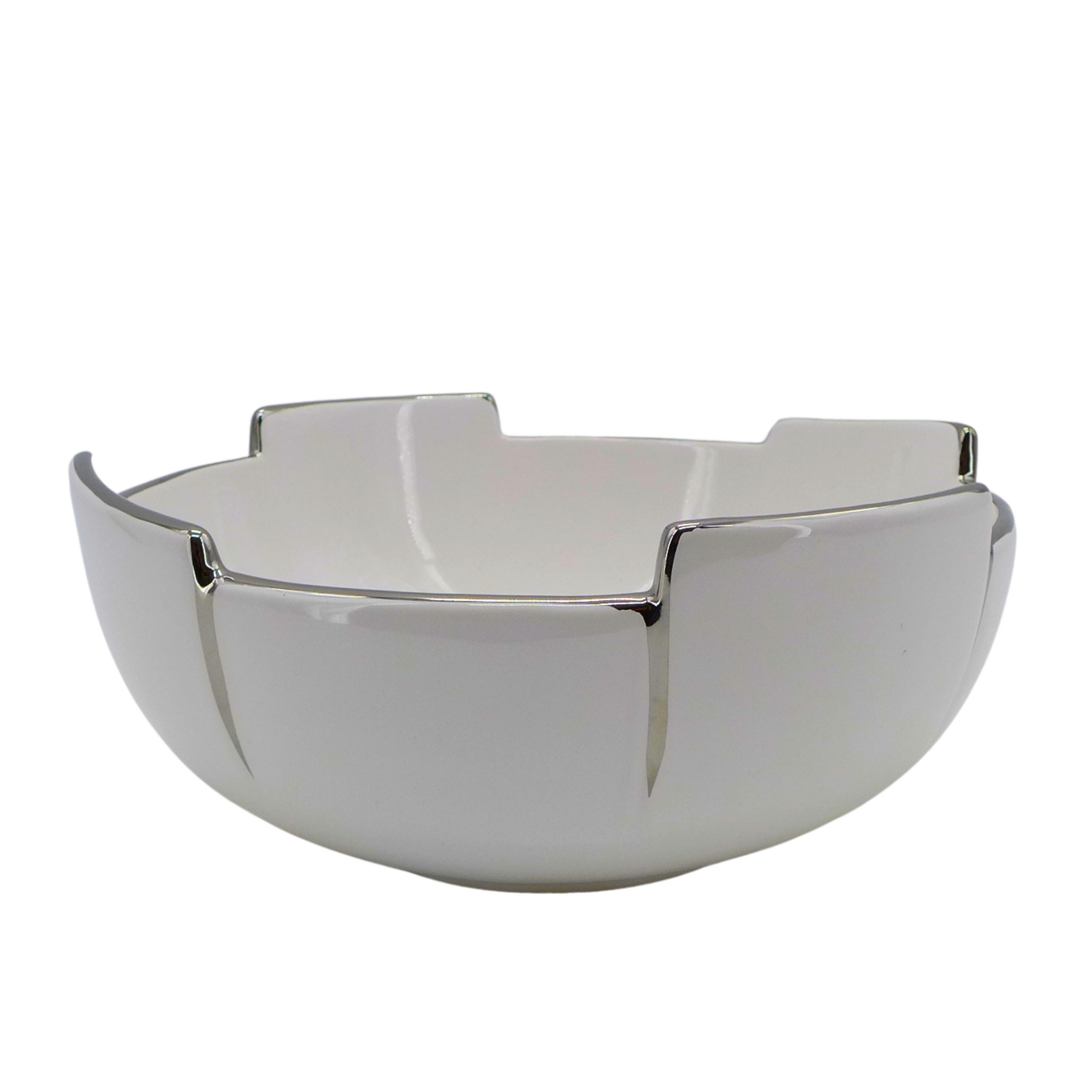 Coupe Blanche et Argent