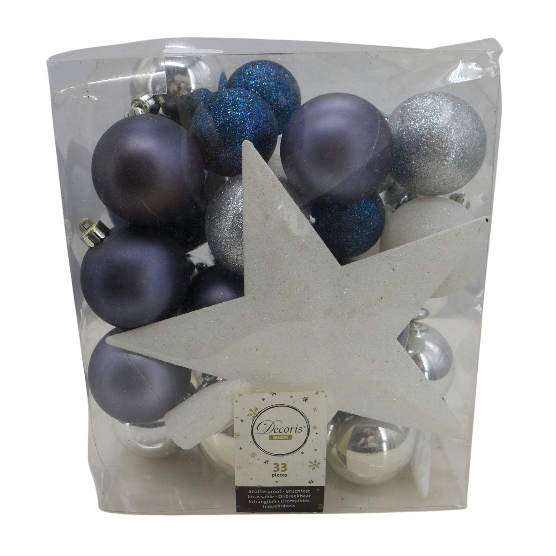 Box Boules Bleu/Blanc/Argent