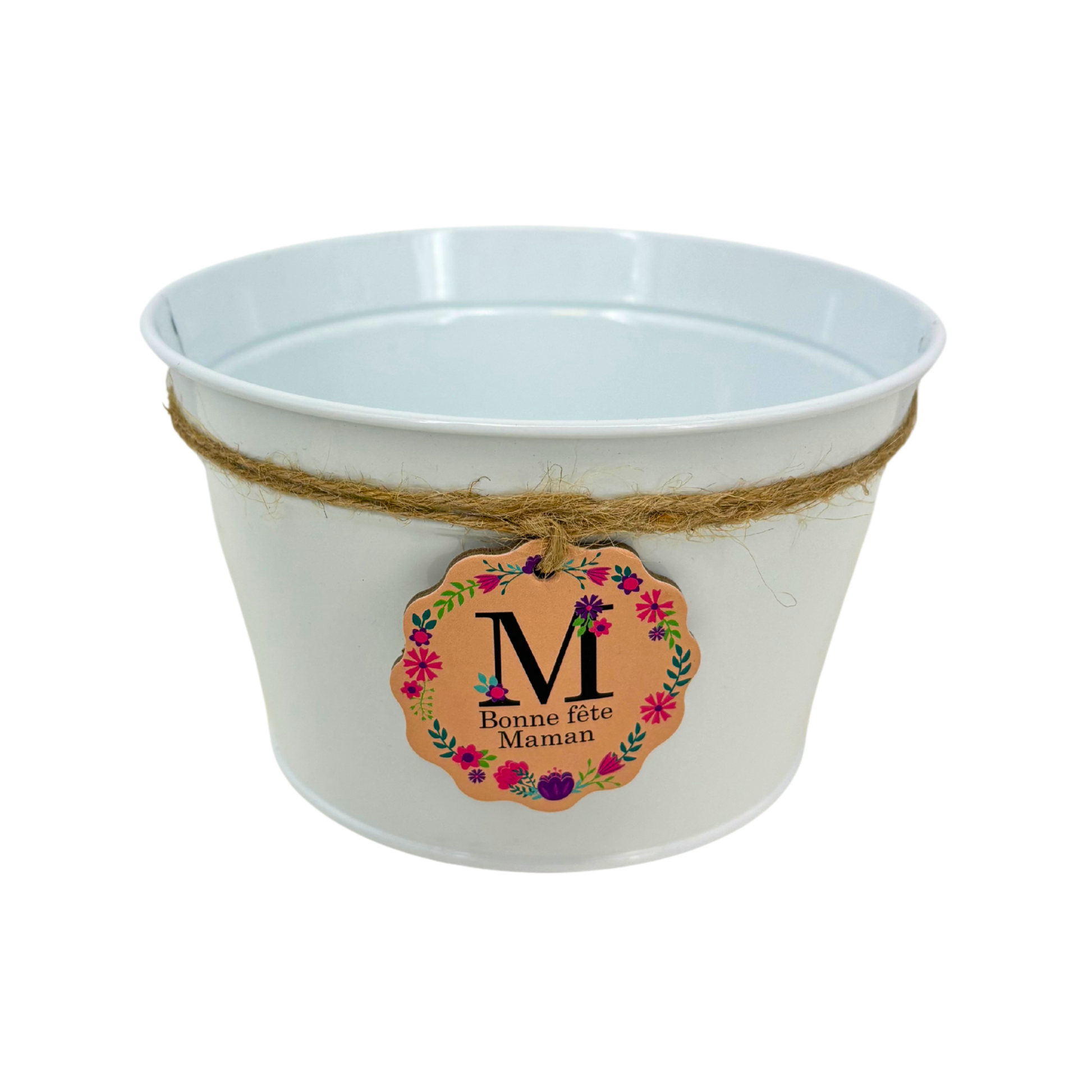 Coupe en zinc " bonne fete maman "