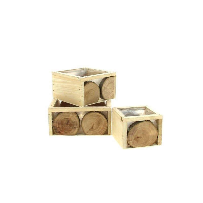 Coupe Rondin Bois Naturel