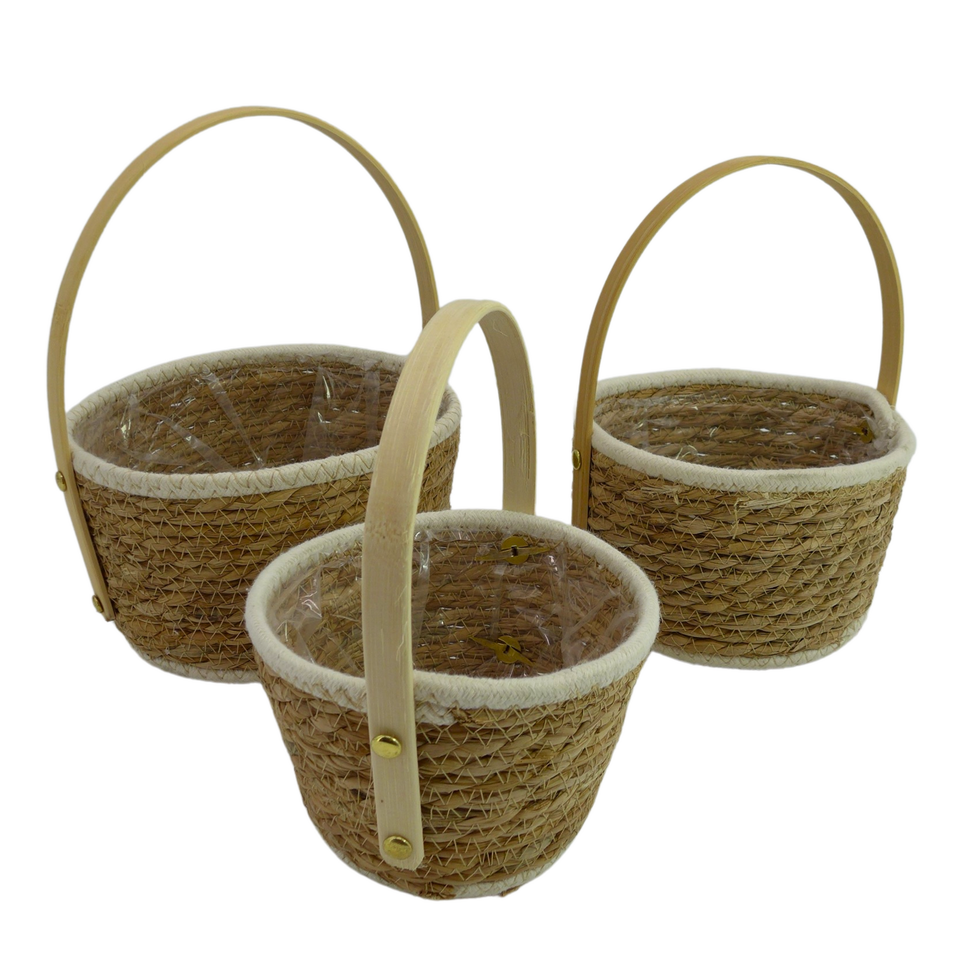 Panier en Corde Rond