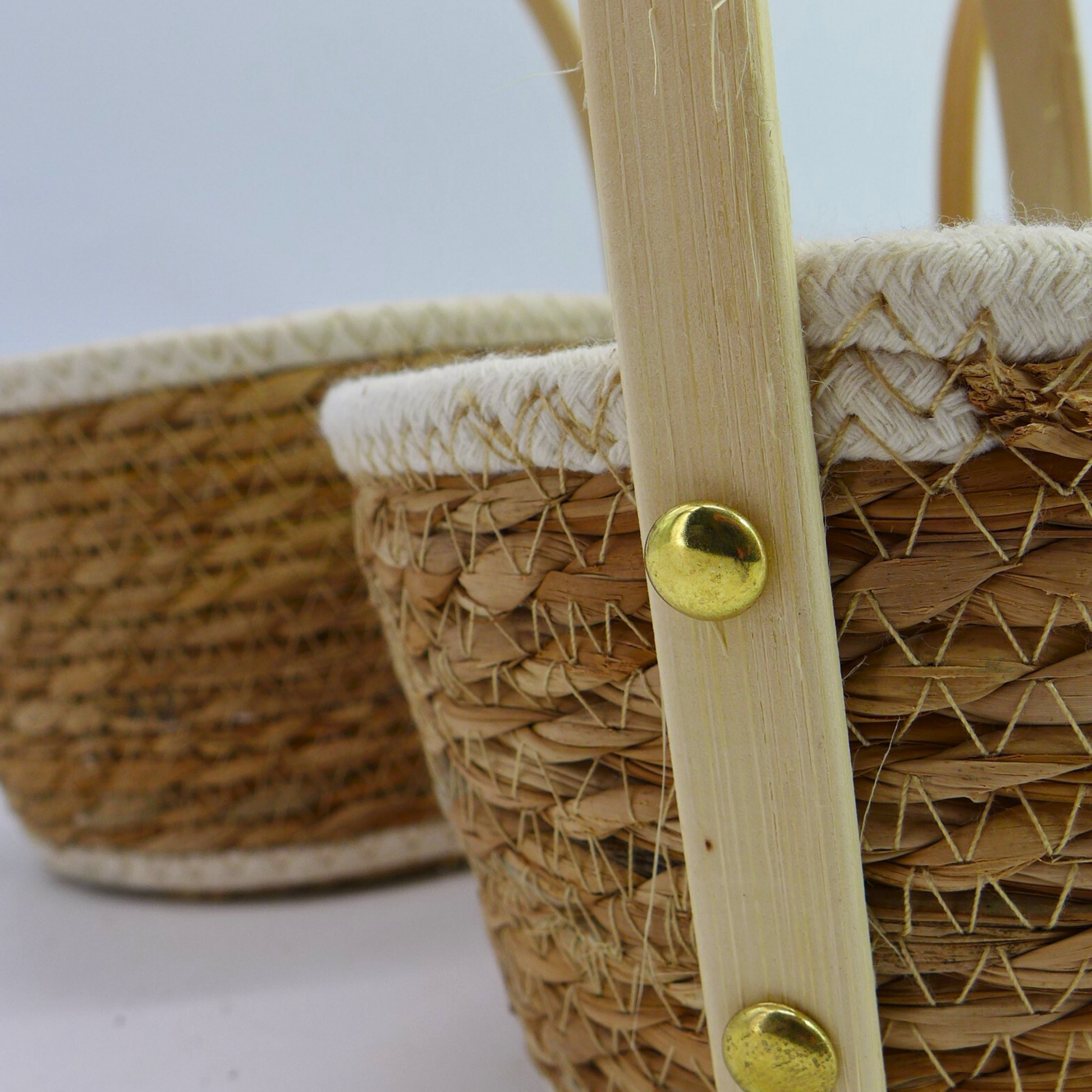Panier en Corde Rond