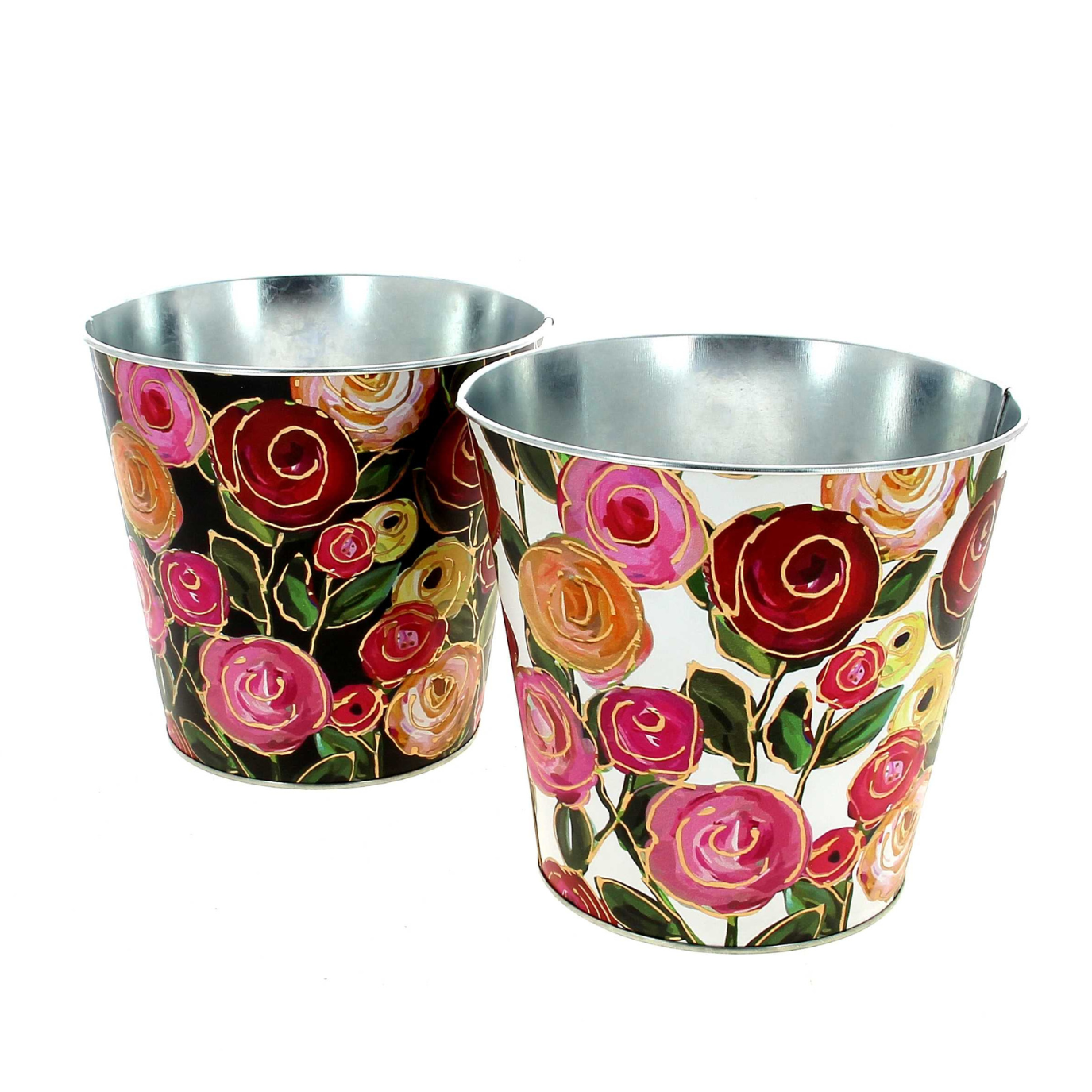 Cache-Pots Orchidée Renoncule Colorée