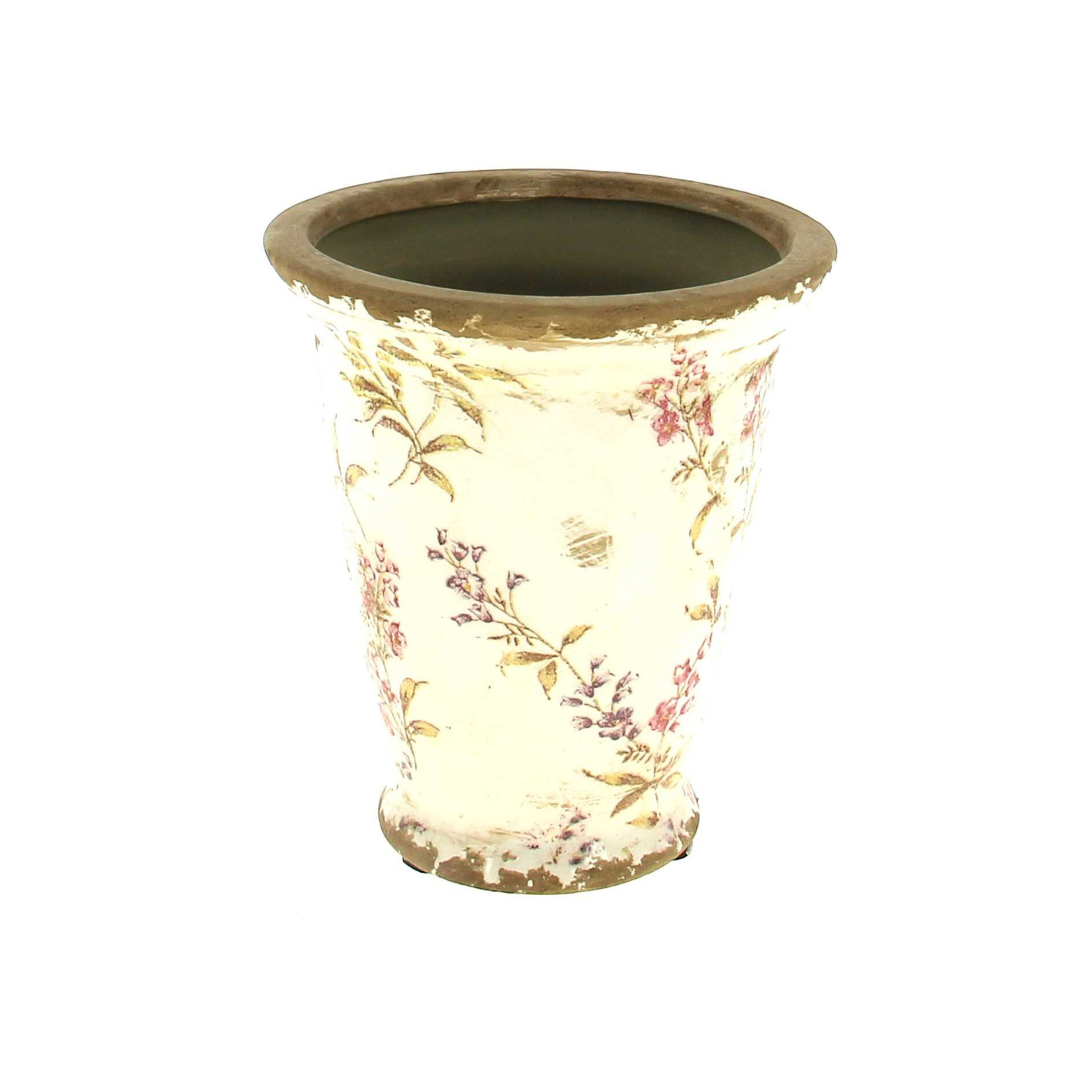 Vase en Céramique Fleurs Roses