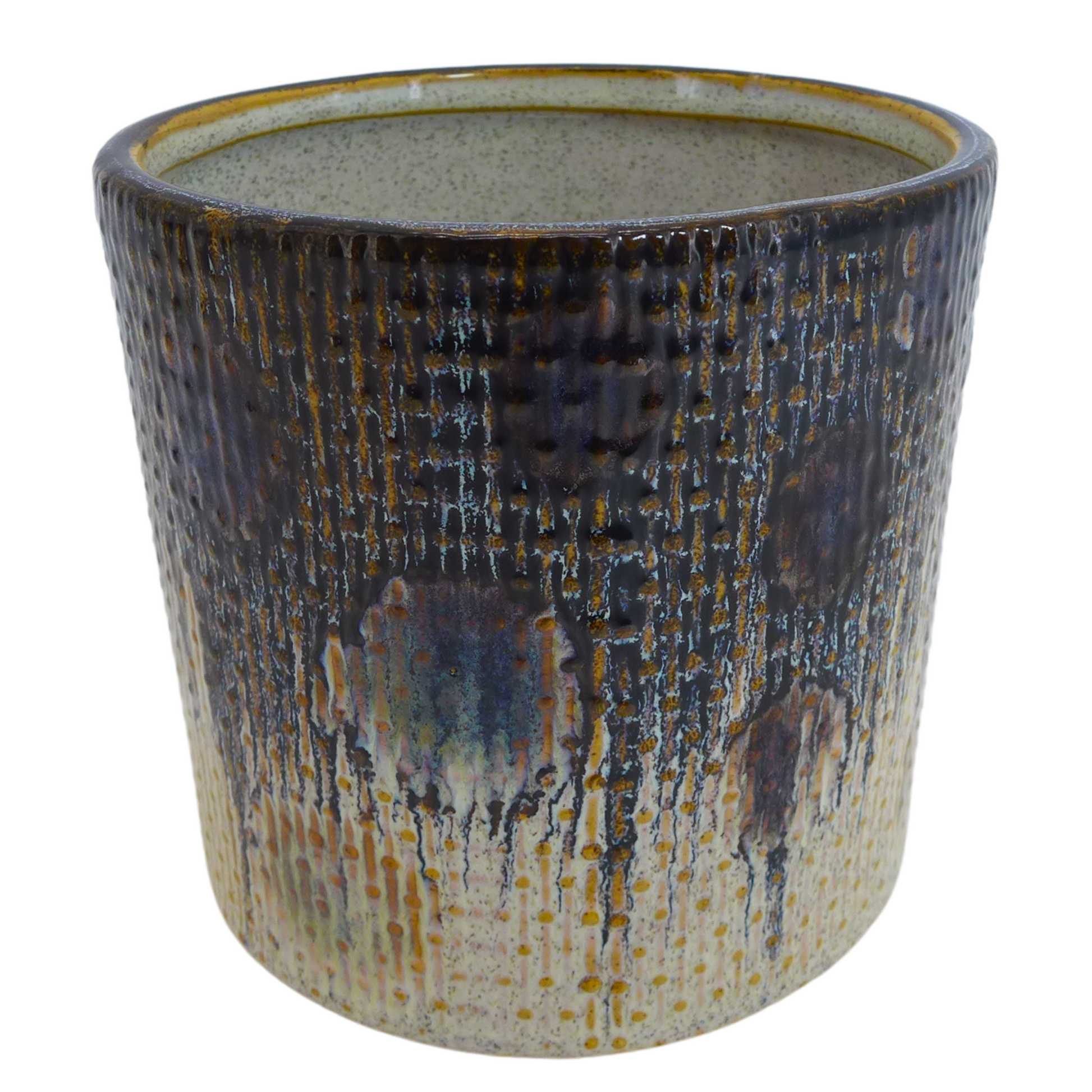 Cache-Pots Vesuve Bleu/Gris
