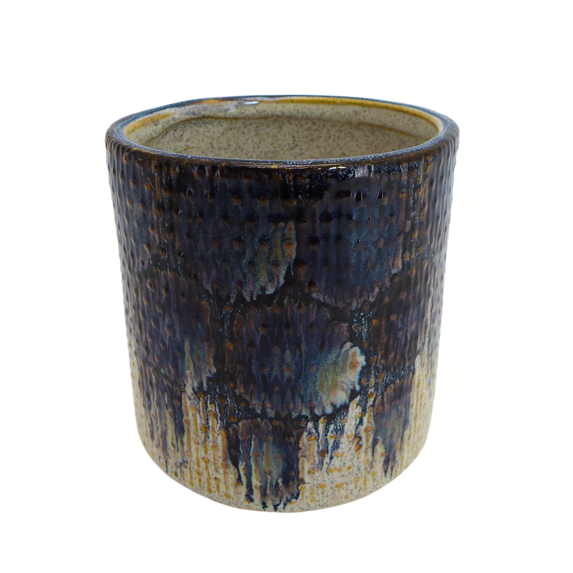Cache-Pots Vesuve Bleu/Gris
