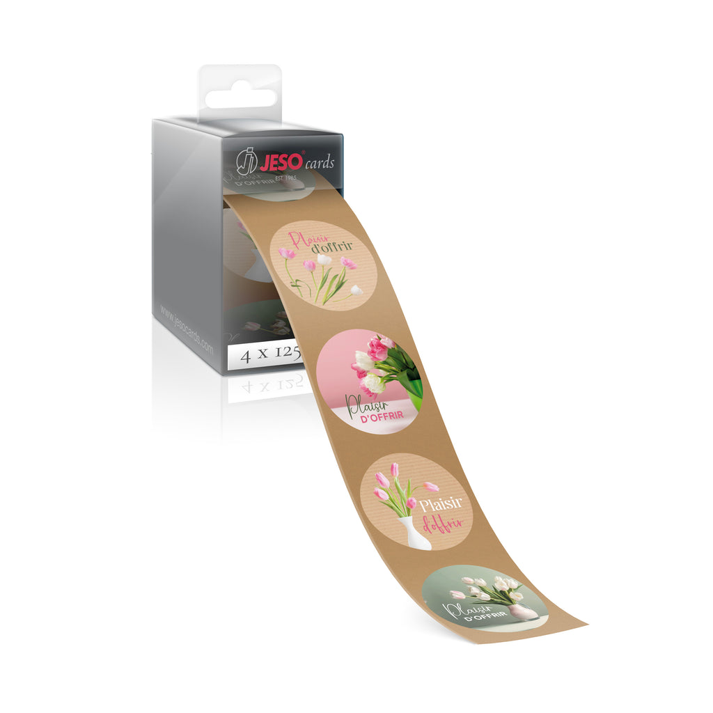 Étiquette Adhésive - Plaisir d'Offrir