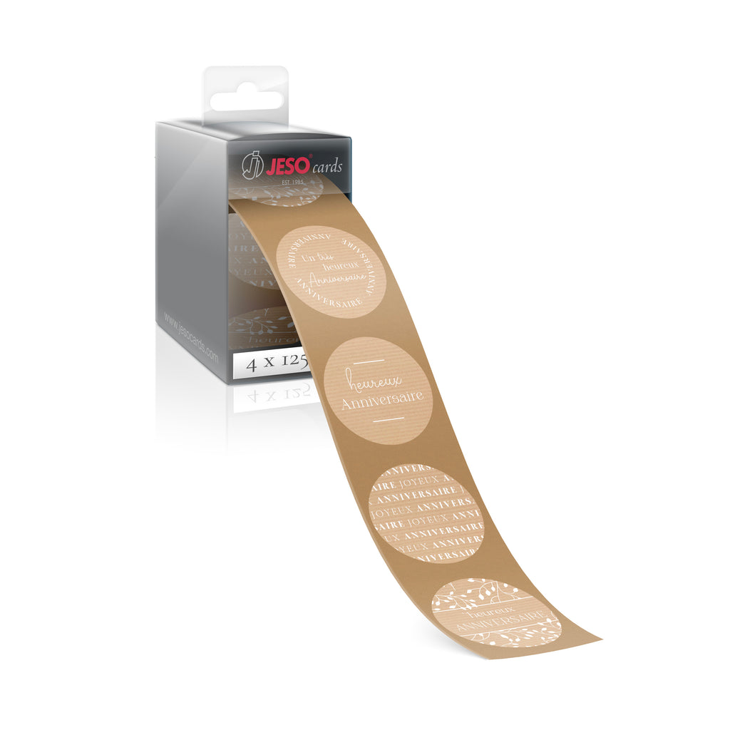 Étiquette Adhésive - Joyeux Anniversaire