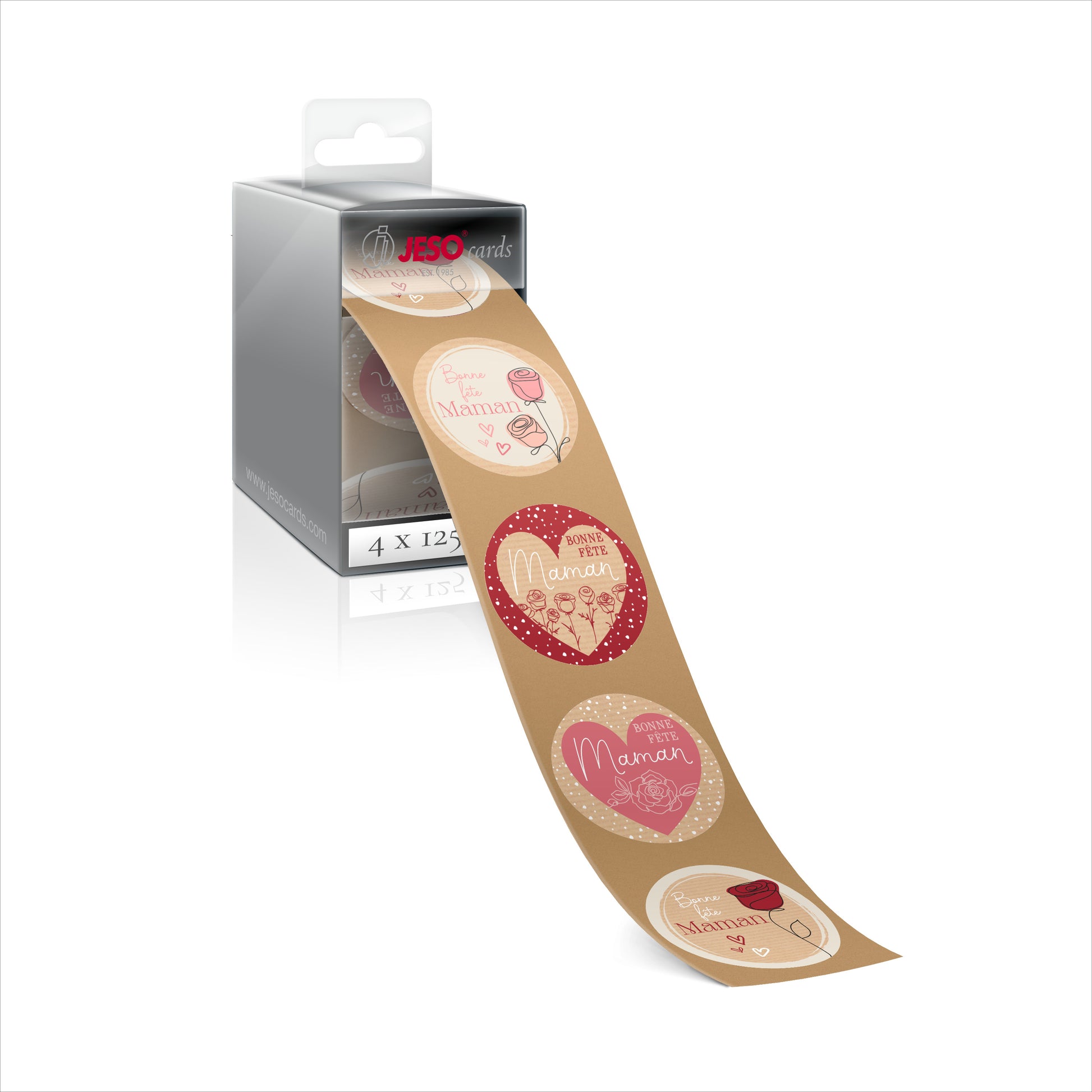 Étiquette Adhésive - Bonne Fête Maman