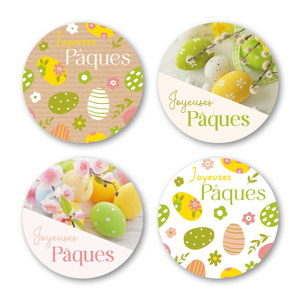 Étiquette Adhésive - Joyeuses Pâques