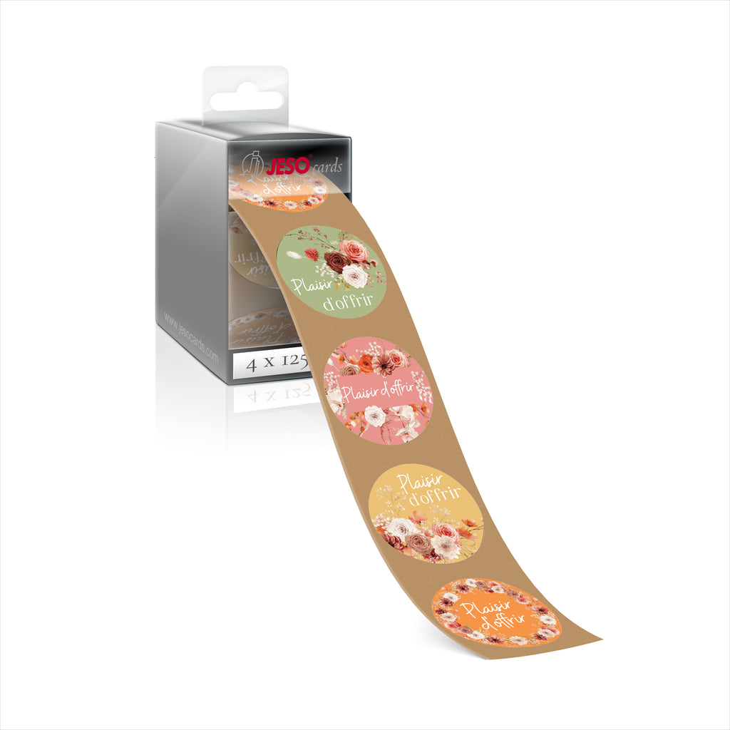 Étiquette Adhésive - Plaisir d'Offrir